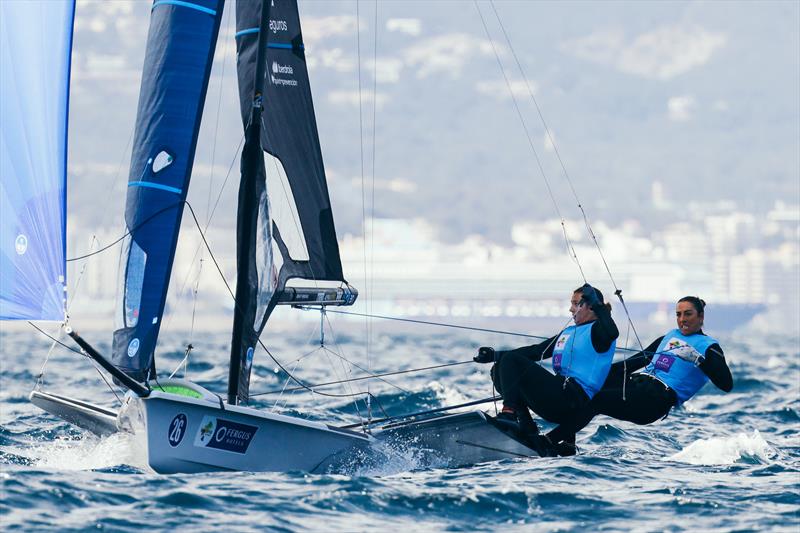 Barceló / Cantero (ESP), 49erFX - 55th Trofeo Princesa Sofia Mallorca by FERGUS Hotels - Day 3 - photo © Sailing Energy / Trofeo Princesa Sofía