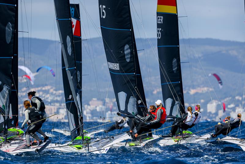 49er FX - 55th Trofeo Princesa Sofia Mallorca by FERGUS Hotels - Day 5 photo copyright Sailing Energy / Princesa Sofía Mallorca taken at Real Club Náutico de Palma and featuring the 49er FX class