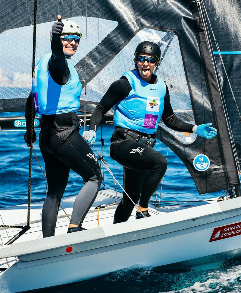 Antonia and Georgia Lewin-LaFrance win gold at first Sailing Grand Slam regatta of the season - photo © Sailing Energy