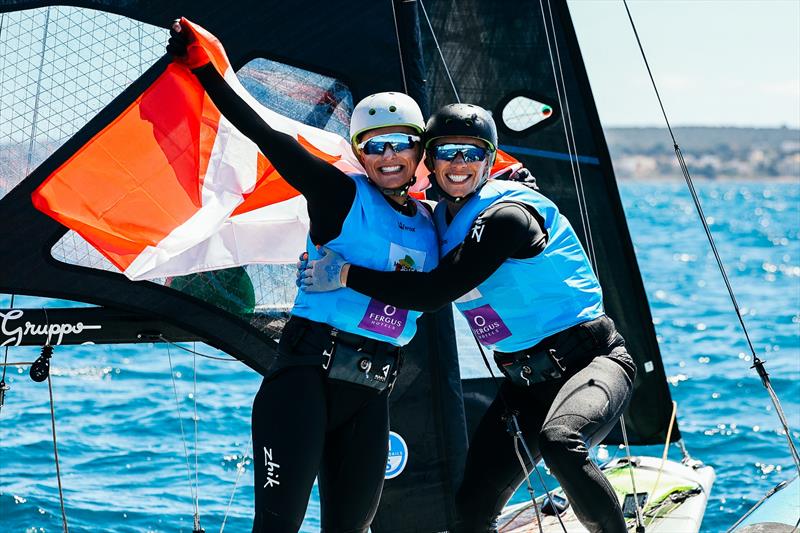Antonia and Georgia Lewin-LaFrance win gold at first Sailing Grand Slam regatta of the season - photo © Sailing Energy
