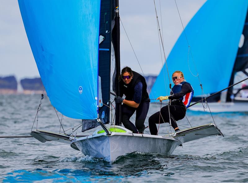 2026 49er, 49erFX & Nacra 17 Worlds at Quiberon Day 4 - photo © Sailing Energy