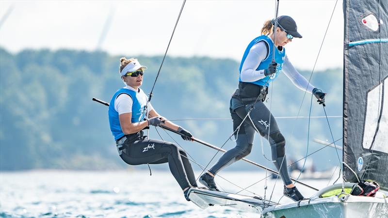 49er, 49er Fx and Nacra 17 World Championships day 4 - photo © NIMANET - Niklas Mattes