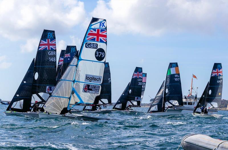49er and 49erFX UK National Championships at Weymouth - photo © Joel Davey Photography