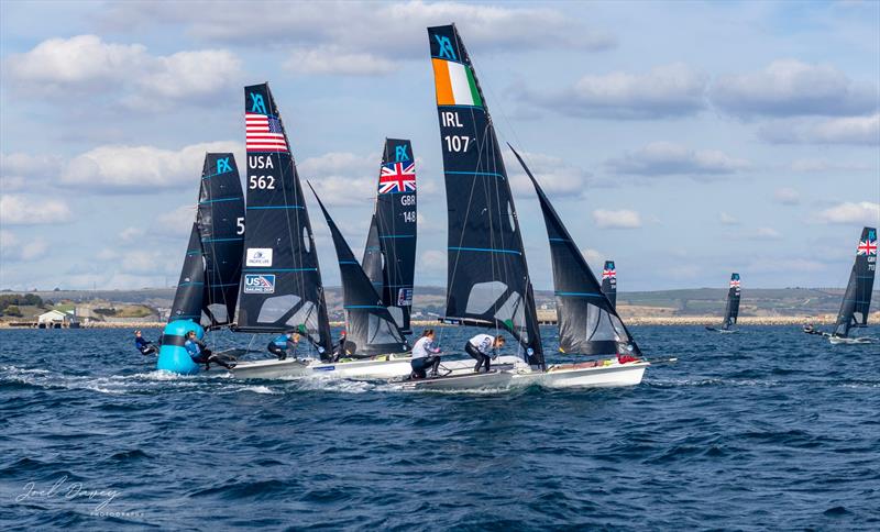 49er and 49erFX UK National Championships at Weymouth - photo © Joel Davey Photography