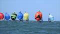 Fleet action during the 505 Australian Championship Invitation Race