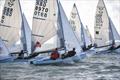 The Class Association owned boat, sailed by multi Olympic medallists Stu Bithell and Simon Hiscocks at the UK Eurocup Event 2021 at Hayling Island