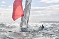 The Class Association owned boat, sailed by multi Olympic medallists Stu Bithell and Simon Hiscocks at the UK Eurocup Event 2021 at Hayling Island