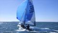 Ben Tuttle and Cam Mitchell in action during the 505 Hayling Sharpener - Coaching with Adam Bowers © Adam Bowers