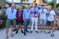 © Christophe Favreau / www.christophefavreau.com Top three boats (L-R) James Fawcett, Paul Brotherton, Jan-Philipp Hofmann, Felix Brockerhoff, Andy Zinn, Howie Hamlin - 2026 505 Worlds at Hayling Island © Christophe Favreau / www.christophefavreau.com