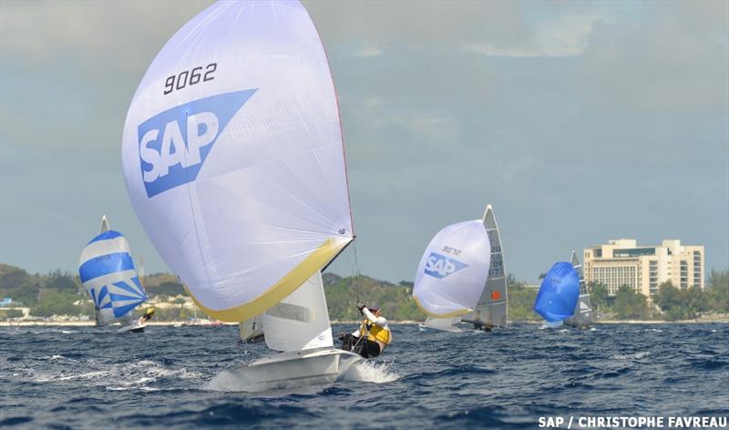 All set in Kiel for the SAP 505 World Championship photo copyright SAP / Christophe Favreau / www.christophefavreau.com taken at Kieler Yacht Club and featuring the 505 class