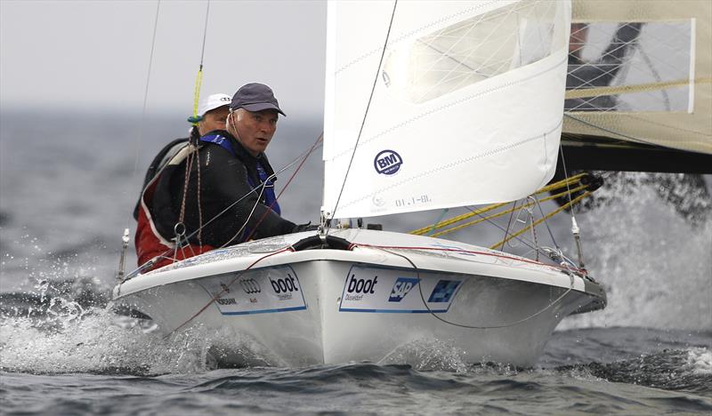 Joergen Bojsen-Moeller and brother Jacob on day 8 of Kieler Woche 2015 photo copyright Otto Kasch taken at Kieler Yacht Club and featuring the 505 class