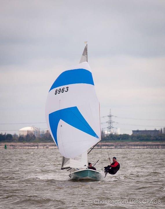 505s at Sheppey photo copyright Chas Bedford taken at Isle of Sheppey Sailing Club and featuring the 505 class