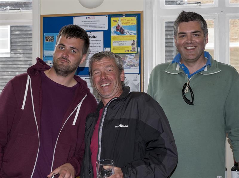 Whitstable 505 Open prize winners photo copyright Stuart France taken at Whitstable Yacht Club and featuring the 505 class