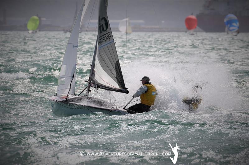 Day 5 of the SAP 505 Worlds at Weymouth photo copyright Nic Douglass / www.AdventuresofaSailorGirl.com taken at Weymouth & Portland Sailing Academy and featuring the 505 class