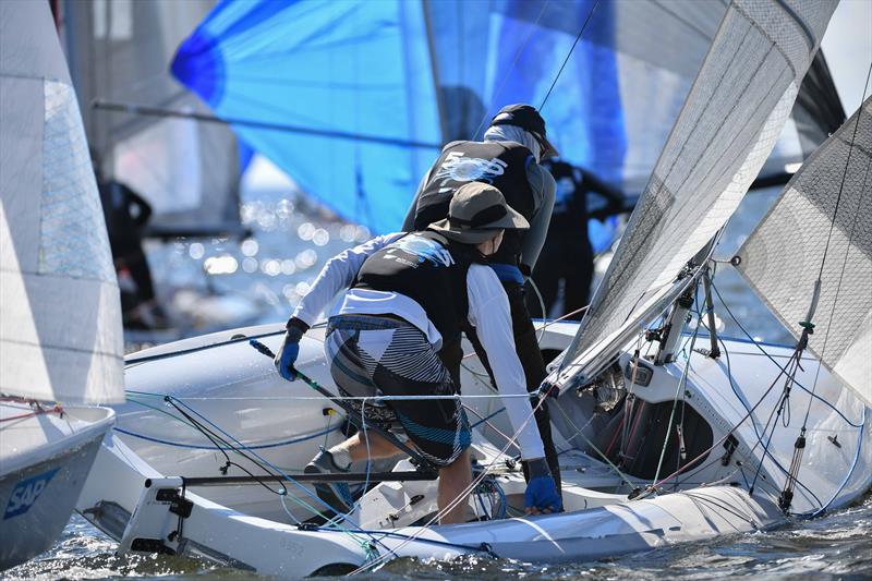 2017 SAP 5O5 Worlds at Annapolis photo copyright Bill Wagne taken at Severn Sailing Association and featuring the 505 class