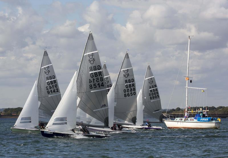 General Recall for the 505s at Stone photo copyright Tim Olin / www.olinphoto.co.uk taken at Stone Sailing Club and featuring the 505 class