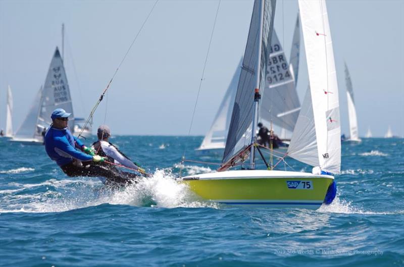 Final day of the 505 World Championship in Fremantle - photo © Rick Steuart / Perth Sailing Photography 