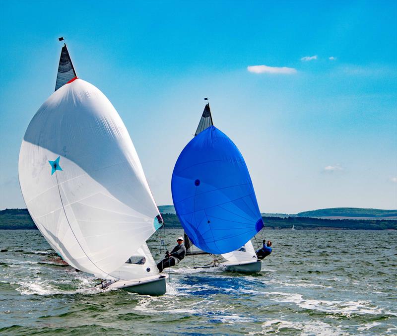 505 UK Nationals at Lymington photo copyright Paul French taken at Royal Lymington Yacht Club and featuring the 505 class