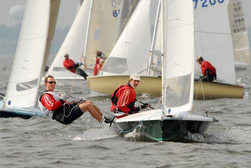 Erik Boothe and Ethan Bixby win the North American Championships using Seldén spars photo copyright Allen Clark / www.PhotoBoat.com taken at  and featuring the 505 class