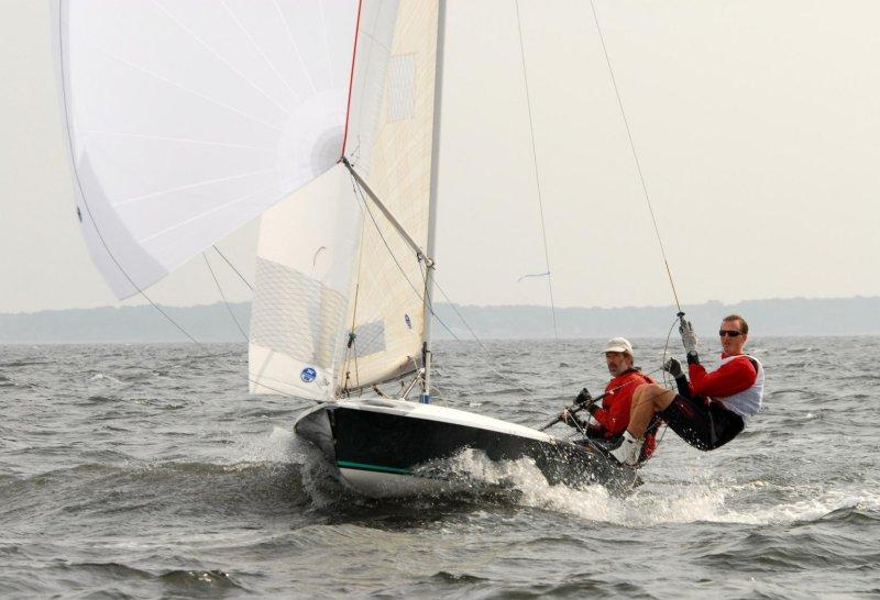 Erik Boothe and Ethan Bixby win the North American Championships using Seldén spars photo copyright Allen Clark / www.PhotoBoat.com taken at  and featuring the 505 class