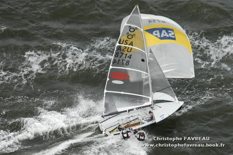 High speed 505 sailing photo copyright Christophe Favreau / www.christophefavreau.book.fr taken at  and featuring the 505 class