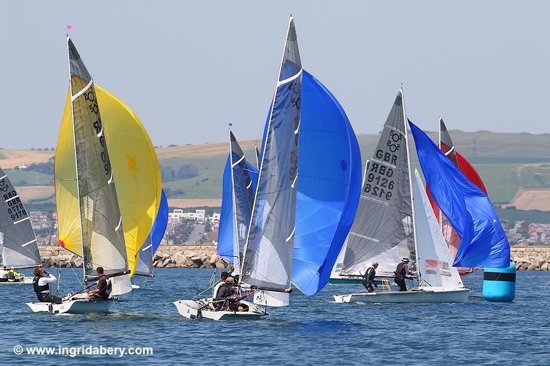 505 UK Nationals at the WPNSA photo copyright Ingrid Abery / www.ingridabery.com taken at Weymouth & Portland Sailing Academy and featuring the 505 class