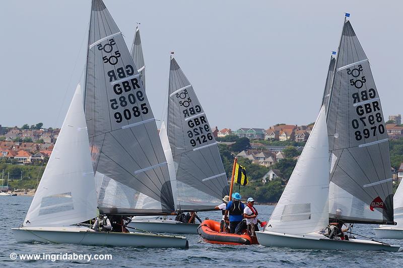 505 UK Nationals at the WPNSA photo copyright Ingrid Abery / www.ingridabery.com taken at Weymouth & Portland Sailing Academy and featuring the 505 class