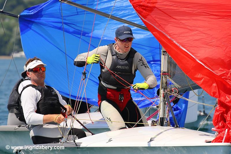 505 UK Nationals at the WPNSA photo copyright Ingrid Abery / www.ingridabery.com taken at Weymouth & Portland Sailing Academy and featuring the 505 class