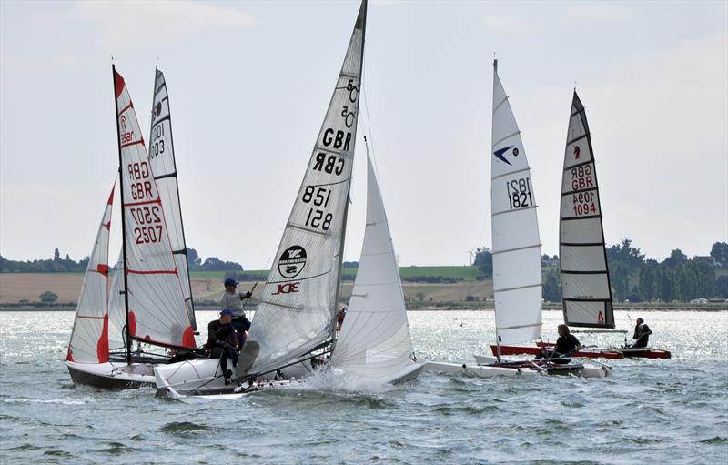 Stone Week 2021 photo copyright Nick Champion / www.championmarinephotography.co.uk taken at Stone Sailing Club and featuring the 505 class