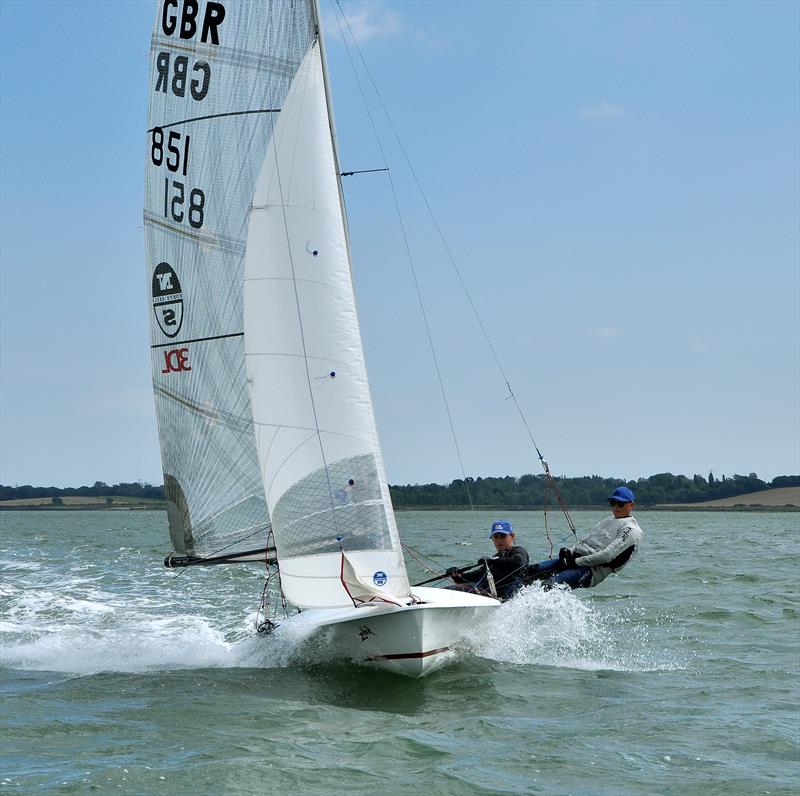 Stone Week 2021 photo copyright Nick Champion / www.championmarinephotography.co.uk taken at Stone Sailing Club and featuring the 505 class