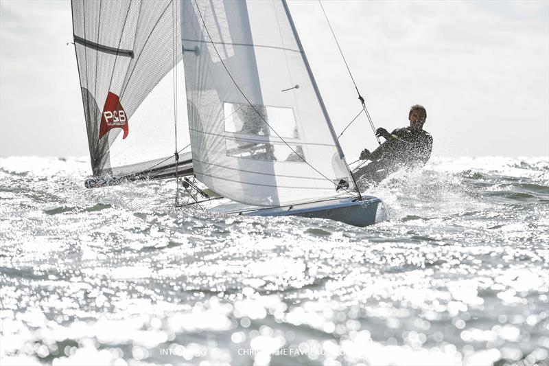 505 Euro Cup 2021 at Hayling Island photo copyright Christophe Favreau taken at Hayling Island Sailing Club and featuring the 505 class