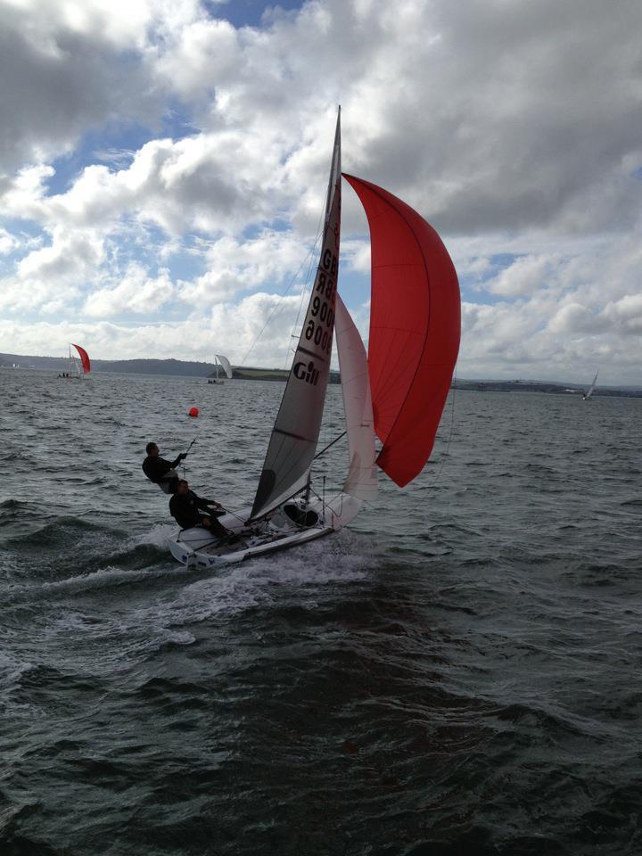 505 Irish Championships at Monkstown Bay photo copyright Ciaran McSweeney taken at Monkstown Bay Sailing Club and featuring the 505 class