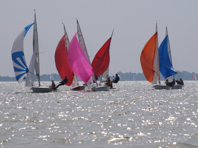 505 Europeans at Medemblik day 1 photo copyright Annekathrin Ehrmann / www.segelsportbilder.de taken at  and featuring the 505 class