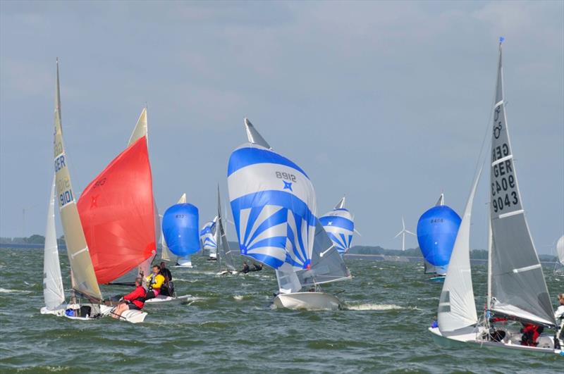 505 Europeans at Medemblik day 3 photo copyright Morten Bogacki taken at  and featuring the 505 class