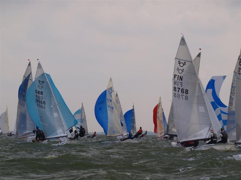 505 Europeans at Medemblik photo copyright Anne-Kathrin Ehmann taken at  and featuring the 505 class