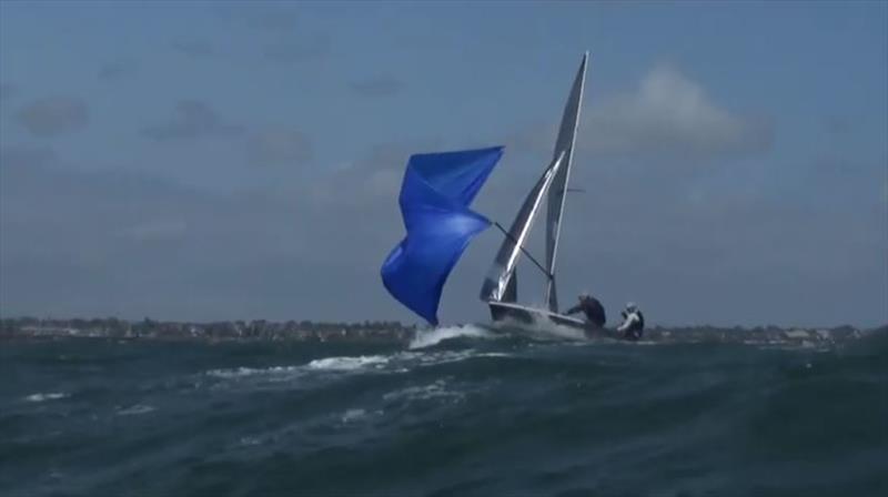 Australian 505 Championship practice day photo copyright Christophe Favreau taken at Royal Brighton Yacht Club and featuring the 505 class