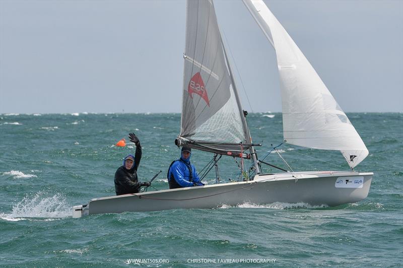 Australian 505 Championship - Day 1 photo copyright Christophe Favreau taken at Royal Brighton Yacht Club and featuring the 505 class