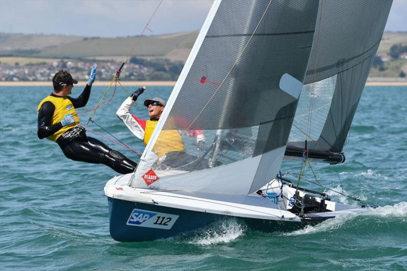 Mike Martin and Adam Lowry - 2019 World 5O5 Championship, Fremantle, Australia photo copyright 505 International Association taken at Fremantle Sailing Club and featuring the 505 class