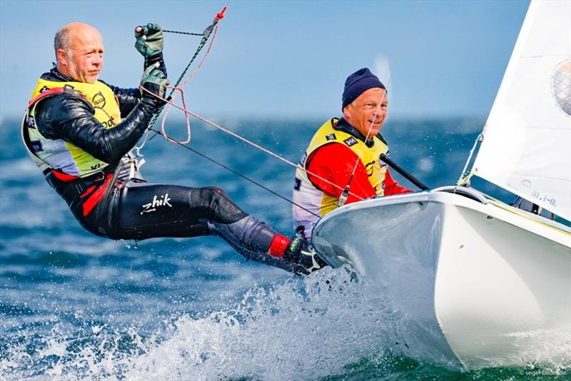 Serial winner in the 505: Wolfgang Hunger and bowman Holger Jess photo copyright www.segel-bilder.de taken at Kieler Yacht Club and featuring the 505 class