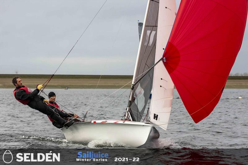 Roger Gilbert and Ben McGrane take second in the Datchet Flyer 2021 - photo © Tim Olin / www.olinphoto.co.uk