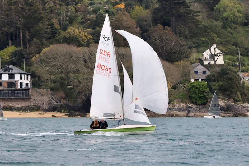 Salcombe YC Sailing Club Series Race 2 photo copyright Lucy Burn taken at Salcombe Yacht Club and featuring the 505 class