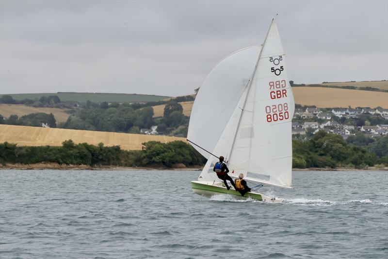 Salcombe Yacht Club Summer Series Race 6 photo copyright Lucy Burn taken at Salcombe Yacht Club and featuring the 505 class