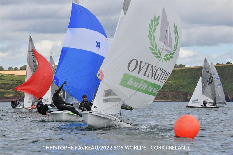 Nathan Batchelor and Sam Pascoe on 505 Pre-Worlds at Crosshaven Day 1 - photo © Christophe Favreau / www.christophefavreau.com