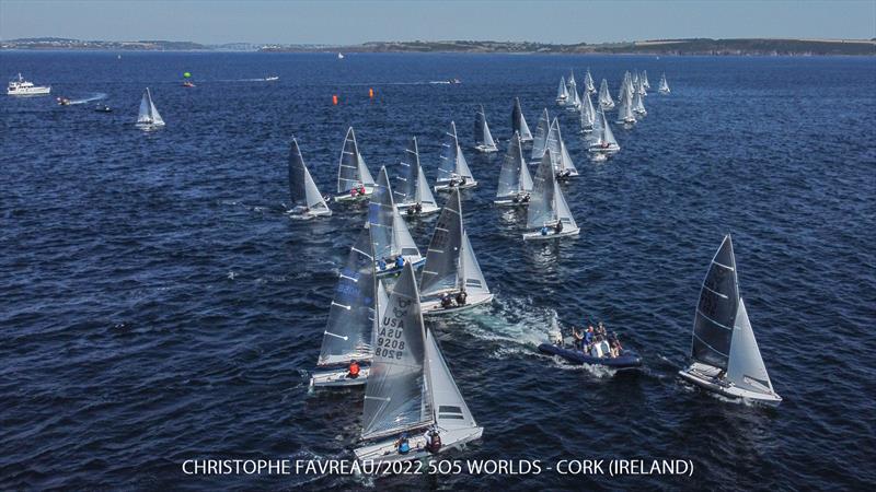 2022 505 World Championship day 6 - photo © Christophe Favreau / 2022 505 Worlds