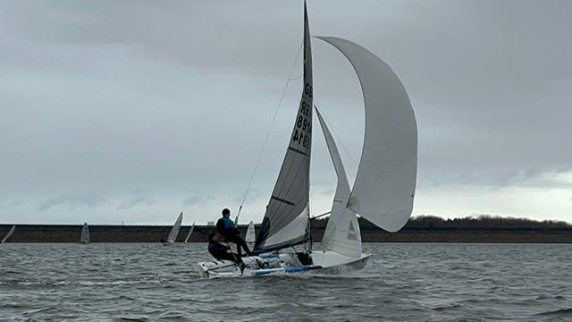 Burton Blizzard 2023 photo copyright Yi Zhang taken at Burton Sailing Club and featuring the 505 class