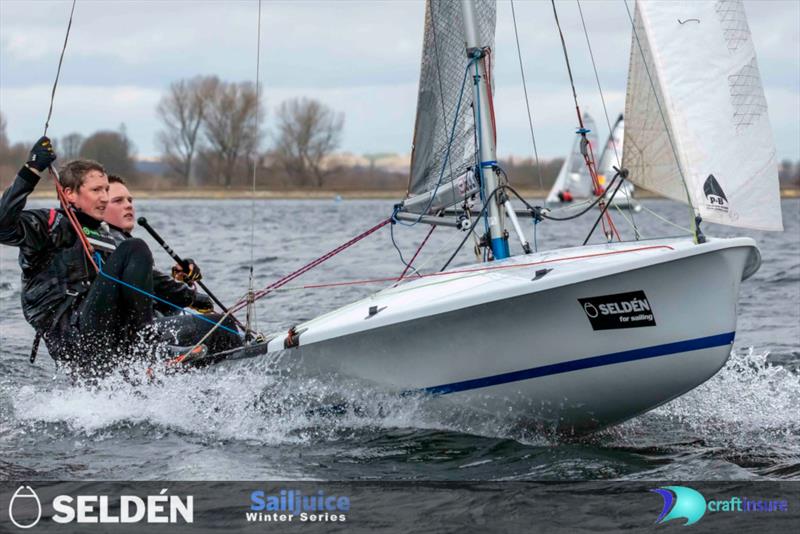 The Oxford Blue - Seldén SailJuice Winter Series 2022-23 finale photo copyright Tim Olin / www.olinphoto.co.uk taken at Oxford Sailing Club and featuring the 505 class
