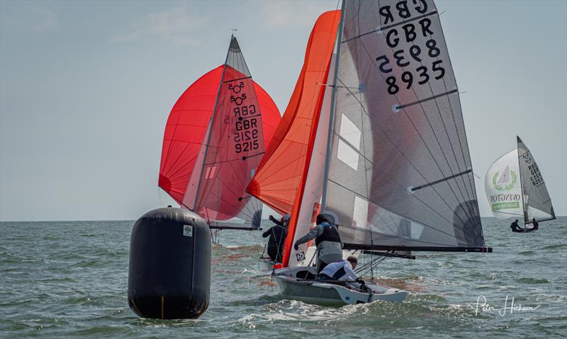 505 Open at Hayling Island  photo copyright Peter Hickson taken at Hayling Island Sailing Club and featuring the 505 class