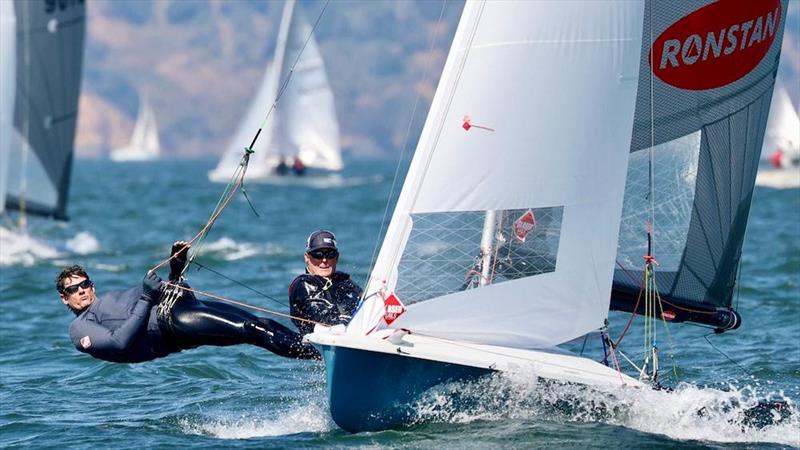 5O5 Pre-Worlds and North American Championship in San Francisco Bay photo copyright Bryan McDonald taken at St. Francis Yacht Club and featuring the 505 class