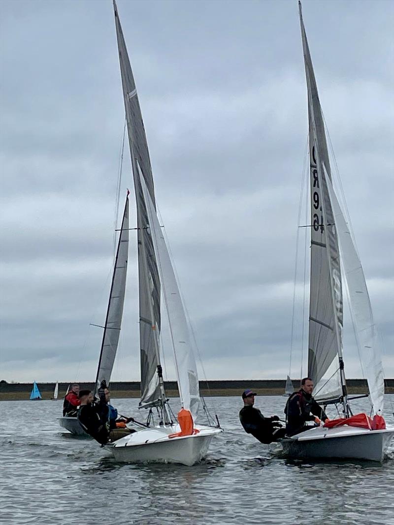 The 2024 Burton Blizzard photo copyright Bill Hooton taken at Burton Sailing Club and featuring the 505 class