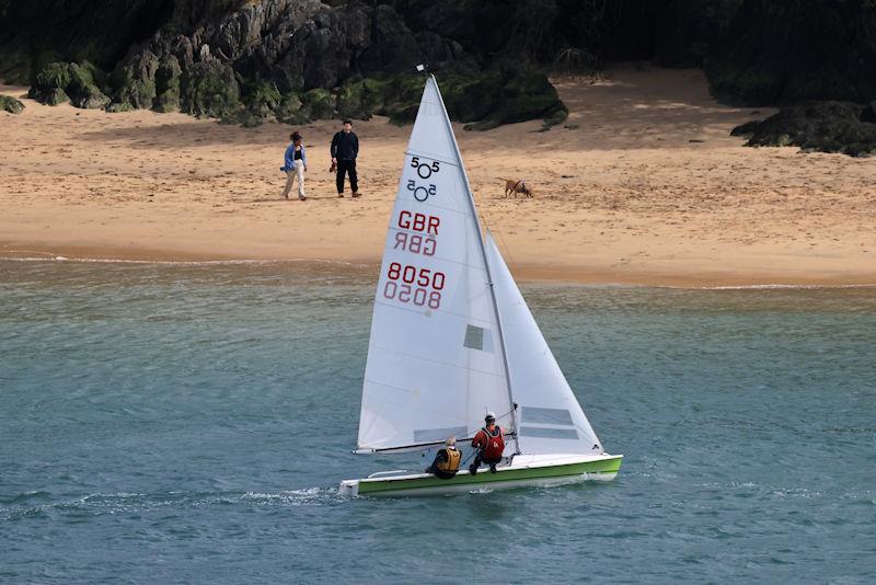 Salcombe Yacht Club Spring Series Race 6 photo copyright Lucy Burn taken at Salcombe Yacht Club and featuring the 505 class